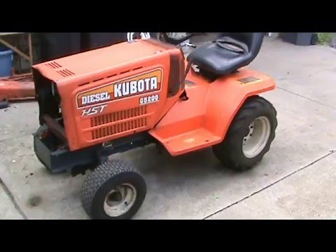 Kubota G5200 water pump replacement