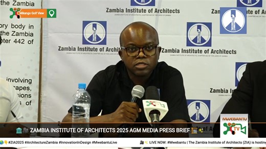 #WATCH #LIVE #Mwebantu, The Zambia Institute of Architects (ZIA) is hosting a Media Press Brief ahead of the 2025 Annual General Meeting (AGM)! Join us as industry leaders share insights shaping Zambia’s architectural future. Where in the world are you watching from? #ZIA2025 #ArchitectureZambia #InnovationInDesign #MwebantuLive | Mwebantu