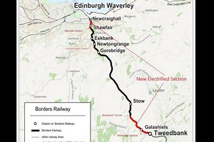 New battery-electric trains announced for Borders railway