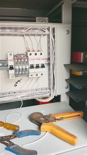 bus coupler panel control wiring #electrical #diy #electrician