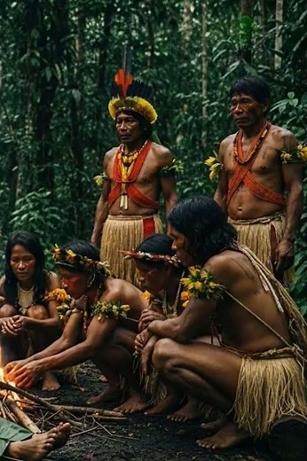 Uncontacted People Deep in the Amazon Jungle 😲🌴