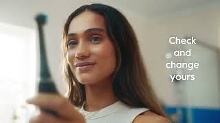 Oral B iO Toothbrush Heads - Smart Bristles advert UK
