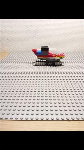 Lego fire helicopter 🔥🚁 speedbuild #shorts #lego #stopmotion