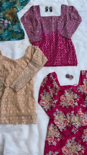 The Kurti Shop on Instagram: "Our Best sellers custom made in Full sleeeves 🤌🏻 and they are such a vibe 🌷 Comment “KURTI” for Direct 🔗 [ Kurti , Kurtis , hand work Kurtis , 90’s Vibe Kurti , Desi Look. desi Fit ]"