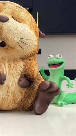 Disney Pixar Turning Red Tom Lizard Cake Topper