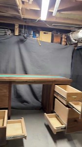 Transforming a Desk With Custom Pull-Out Drawers