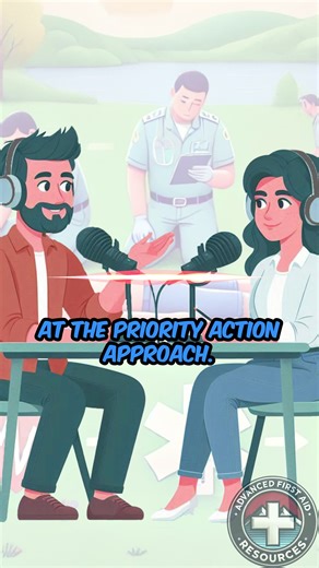 🩺 The Priority Action Approach - A Quick Introduction 🚑 This video offers a brief introduction to the Priority Action Approach, highlighting the four main steps that first responders take: 👀 Scene Assessment 🩺 Primary Survey 🚑 Transport Decision 📝 Secondary Survey This quick overview gives you a foundation to start understanding how emergencies are managed effectively. Each step has much more to explore—follow for future videos where we’ll dive deeper into the details and enhance your firs