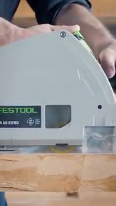 When sawing feels like cutting a hot knife through butter. 😍 Discover the new plunge-cut saw TS 60 K: www.festool.com/@577417 | Festool