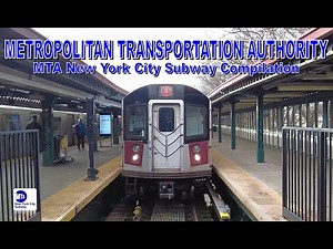 MTA New York City Subway Compilation (feat. PATH & NJ Transit LRT)
