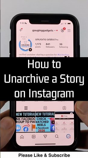 How to Unarchive a Story on Instagram