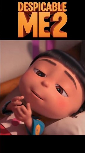 Agnes knows what makes Gru a boy!