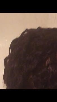 Hair smoking from perm