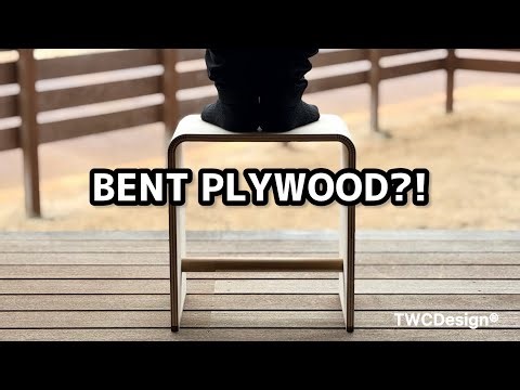Kerf Bending Plywood into 90°