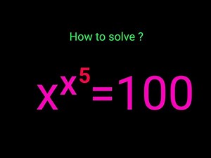 Algebra Problem Solution with Exponential Equations