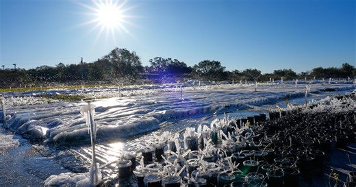 Bomb cyclone pummels South with snow and ice