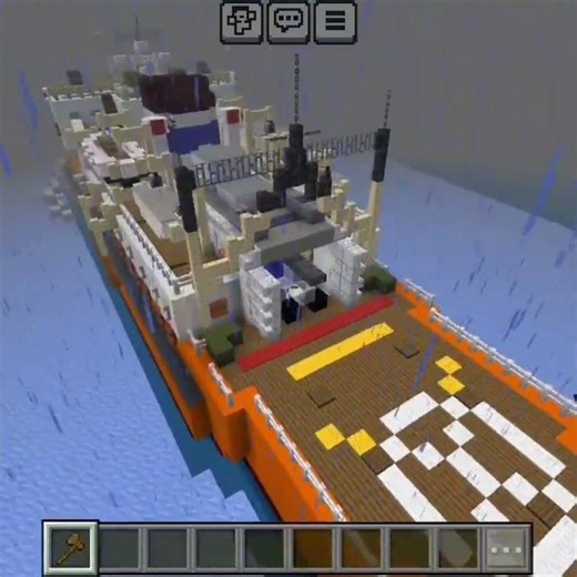 Epic Ship Build in Minecraft! Exploring My Giant Ocean Ship 🚢 | Minecraft Survival Build #minecraft