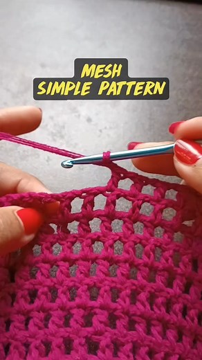 20K views · 150 reactions | Crochet mesh simple pattern#crochet #crochetlove #crochetpattern #crochetersofinstagram #crochetproject | Everything Crochet Web | Facebook