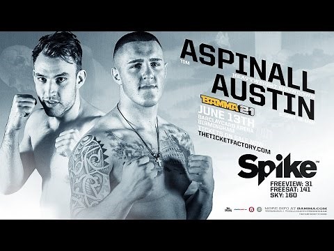Tom Aspinall vs Stuart Austin | BAMMA 21