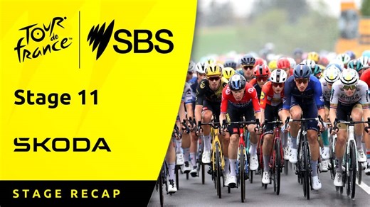 Tour de France 2025 - Skoda Recaps - Stage 11