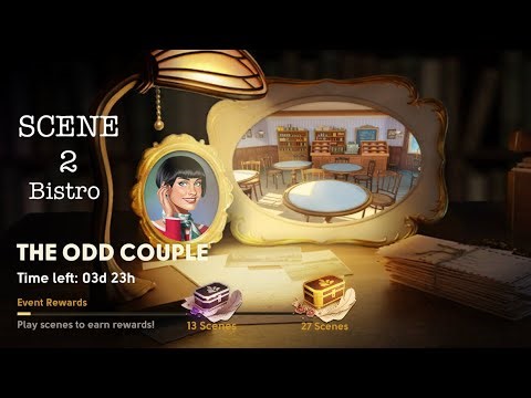 The Odd Couple Secrets Event SCENE 2 - Bistro. No loading screens. June’s Journey