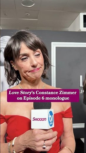 #LoveStory star Constance Zimmer talks filming her iconic Episode 6 monologue.