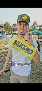Using the Spinout Roller Cleaner Outside! No more paint down the drain #alecpaints #spinout ##sponsored | Alec Lafate Willard
