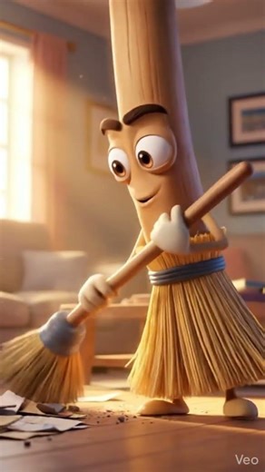 The unappreciated hero of your floor 🧹 #cleaning #cartoon #relatable