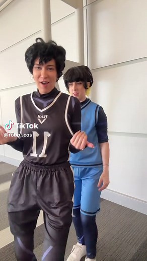 The baby’s are here 🥹 @Eire080 #bluelock #bachira #isagi #bluelockcosplay