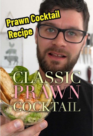 Classic Prawn Cocktail with Marie Rose Sauce Recipe
