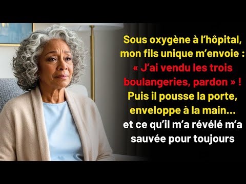 Quand j’étais sous oxygène, mon fils m’a texté : «J’ai tout vendu…». Puis il a poussé la porte…