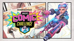 Tracer's Comic Challenge is live now in Overwatch