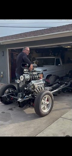 🔥496 BBC First Start🔥 #gm #viral #automobile #firststart #chevytrucks #fast #classic #built #fyp