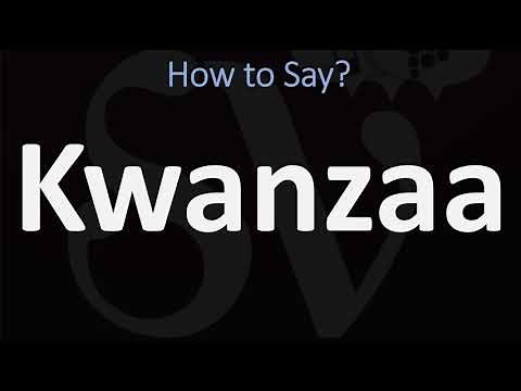 How to Pronounce Kwanzaa? (CORRECTLY)