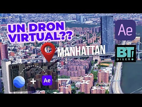Google Earth Studio con After Effects y elementos 3D desde cero