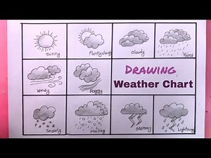 Drawing Different Weather/How To Draw Weather Chart