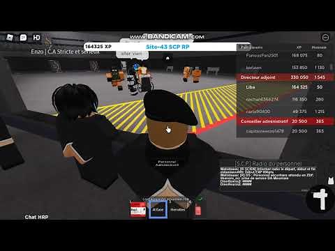 Directeur adjoint du site 43 (roblox scp rp fr) EP 1
