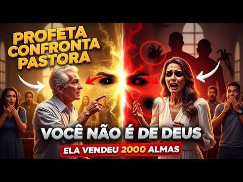 PROFETA CONFRONTA PASTORA EM PLENA IGREJA: "VOCÊ NÃO É DE DEUS!"