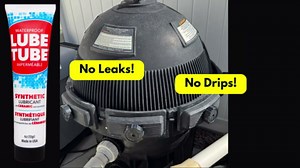 1oz LubeTube – Multipurpose Synthetic Grease for Pool Equipment, Plumbing Fixtures, RV Toilets, Marine Systems, Machinery & Household Use – PFAS-Free, Food-Grade, Ceramic-Enhanced – Made in USA