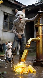 Father and Son Discover Gold Pump from the Sky