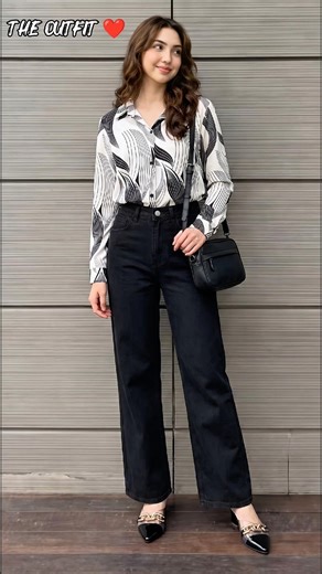 How to Style Abstract Prints | Monochromatic Outfit Lookbook 2026