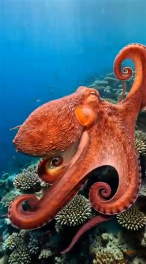 Octopus swimming 🤿🥽 Deep Sea⛵#ytshorts #ytshortsindia
