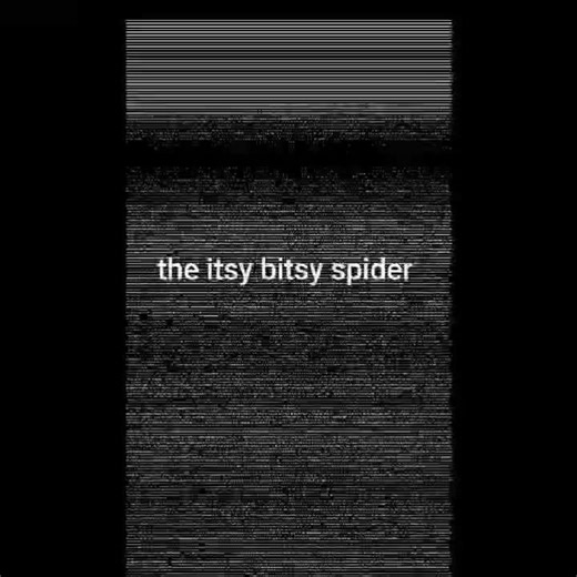 the itsy bitsy spider lyrics creepy