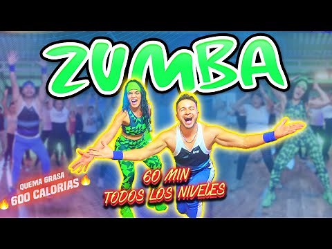 Zumba Fitness Dance Exercise to Lose Weight 60 minutes