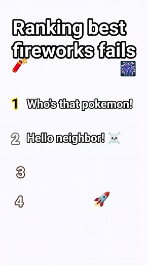 ranking best fireworks fails ☠️ #funnymemes #funny