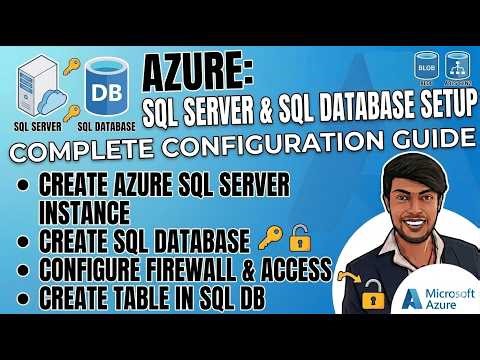 4) Azure SQL Server + Database Setup + Table Creation (DDL Demo)
