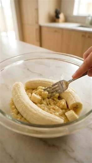 Easy Banana Cake Recipe 🍌 | Soft & Moist Homemade Banana Bread (Simple Dessert) Learn how to make a soft and moist banana cake with this easy homemade recipe! 🍌 This simple banana cake is made with mashed bananas, eggs, butter, flour, and a pinch of salt. The result is a delicious, fluffy dessert that’s perfect for breakfast, snacks, or dessert. If you have ripe bananas at home, this recipe is the perfect way to use them. It’s quick, easy, and beginner-friendly. This viral banana cake recipe i