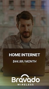 Experience blazing-fast home internet! Bravado Wireless offers seamless connectivity for just $44.99/month, with no activation fees and a router included. Stay connected, stay savvy! 冀 *Restrictions apply. See stores for details. | Bravado Wireless | Facebook