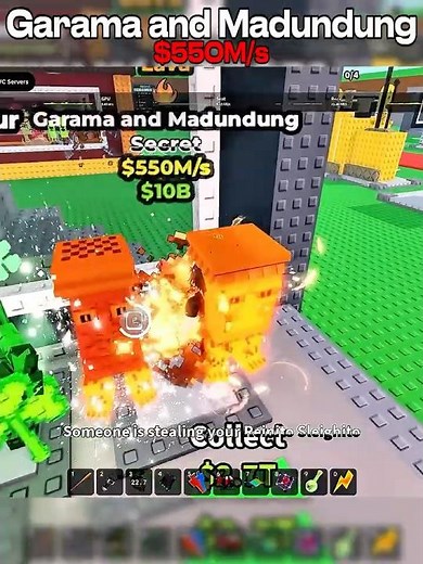I WON PvP WITH GARAMA & MADUNDUNG 🔥 $550M/s INSANE MATCH! | R3-VOLT #r3volt #roblox