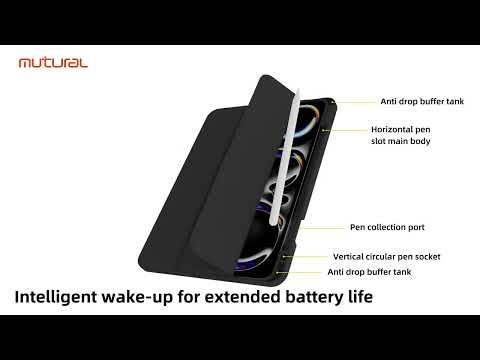 I choose MUTURAL brand Kickstand function iPad case