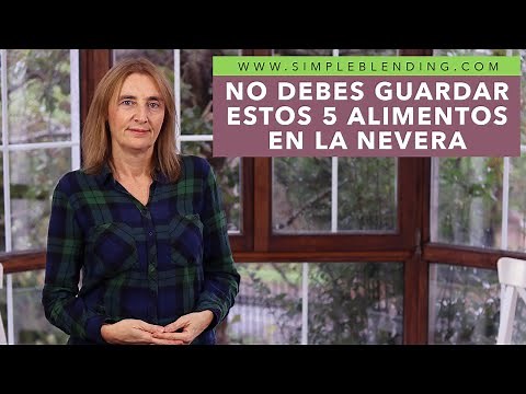 5 ALIMENTOS QUE NO DEBES GUARDAR EN LA NEVERA | Alimentos que no se deben conservar en frío